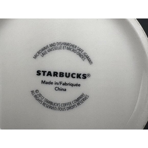 Starbucks 2012 Christmas Coffee Cup Mug Red Winking Holiday Snowman Tall 16oz - Picture 9 of 9